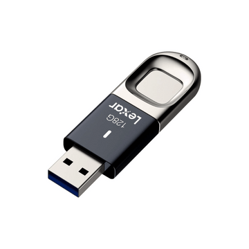 Lexar JumpDrive Fingerprint F35 128GB USB 3.0 Flash Drive