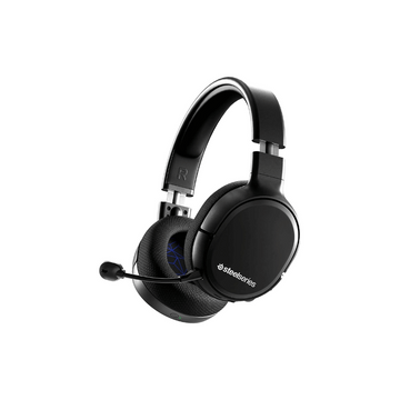 SteelSeries Arctis 1 Wireless Gaming Headset with Detachable Clearcast Microphone for PC, PS5, PS4, Nintendo Switch, Android, Black (PlayStation)